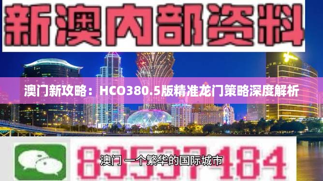 澳门新攻略：HCO380.5版精准龙门策略深度解析