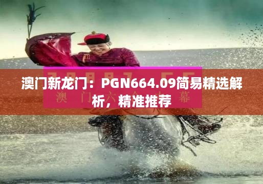 澳门新龙门：PGN664.09简易精选解析，精准推荐