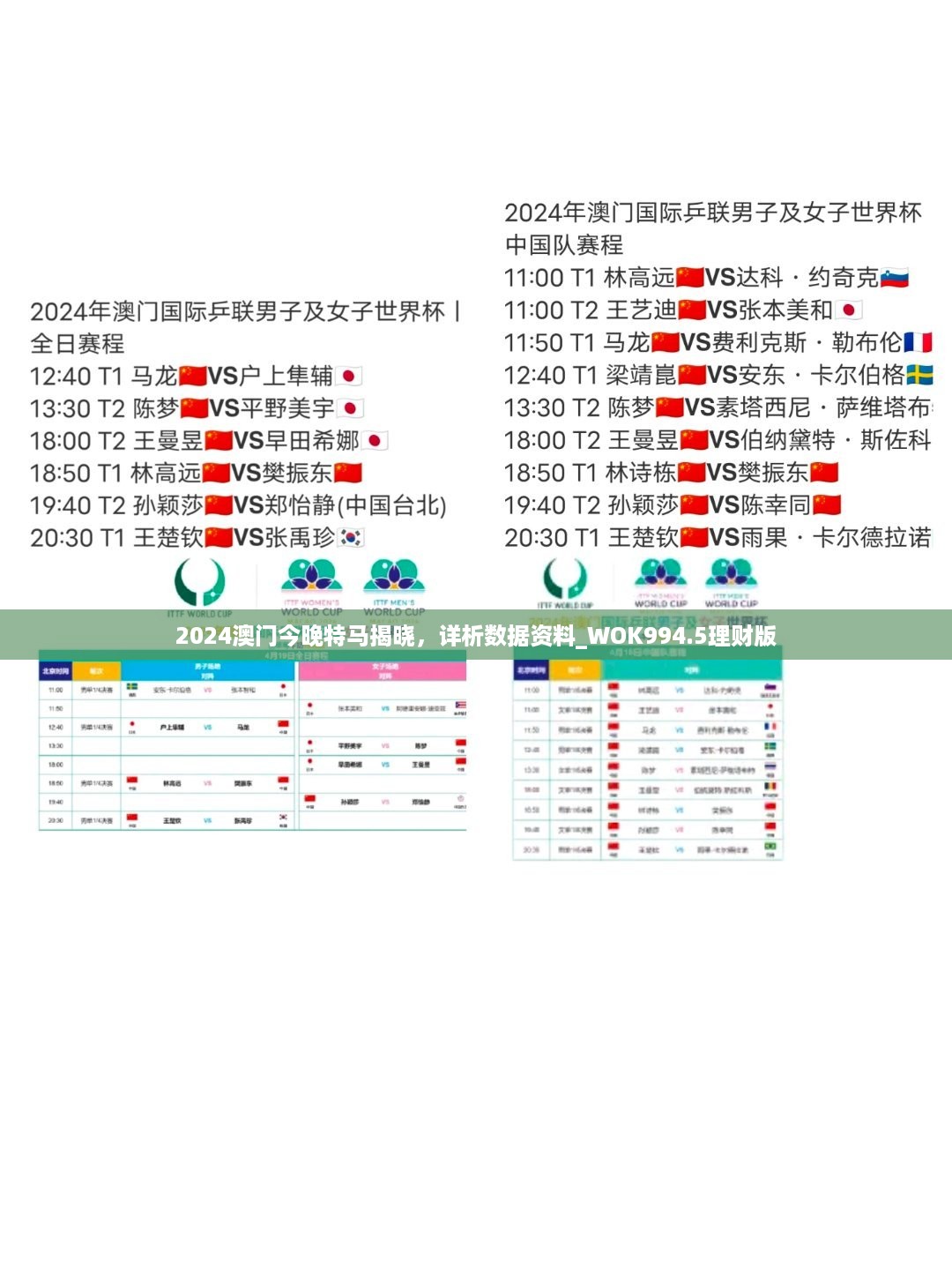 2024澳门今晚特马揭晓，详析数据资料_WOK994.5理财版