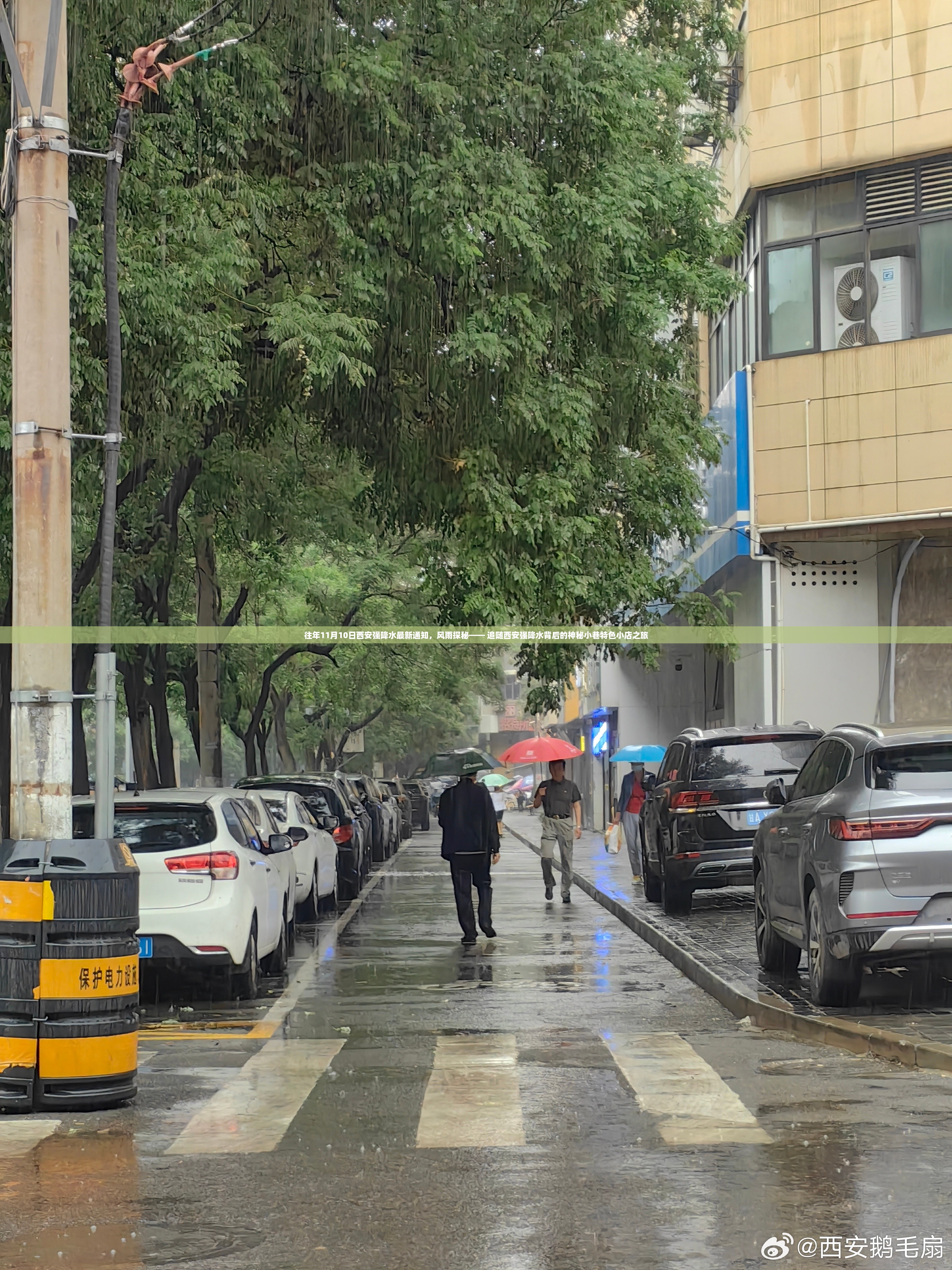 风雨探秘，西安强降水背后的神秘小巷特色小店之旅揭秘