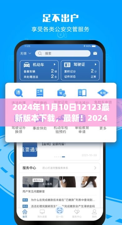 最新！小红书体验分享，2024年11月10日下载12123版本全攻略及版本体验分享