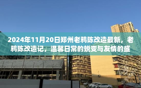 郑州老鸦陈改造最新进展，温馨日常的蜕变与友情的盛开（2024年11月20日）