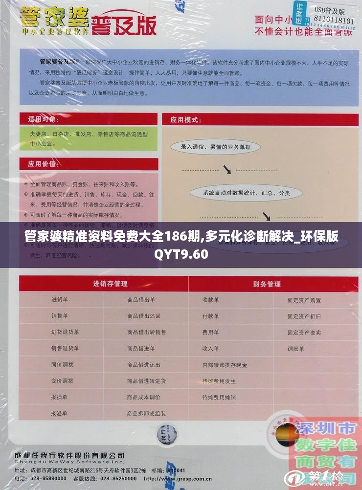 管家婆精准资料免费大全186期,多元化诊断解决_环保版QYT9.60